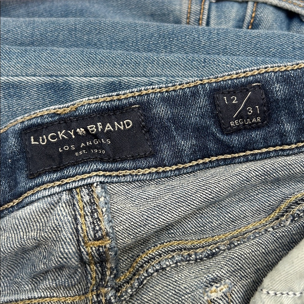 Lucky Brand Women's Dark Blue Sweet Boot Cut Jeans size 12/31